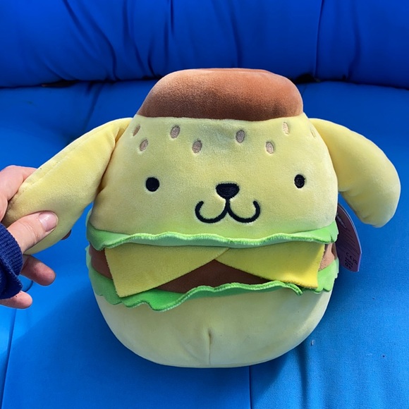 Squishmallows Other - 🎃 Original Squishmallow PomPomPurin Burger 8 “ Inch NWTS